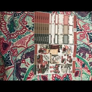 Pook and bean weekly planner sticker kit